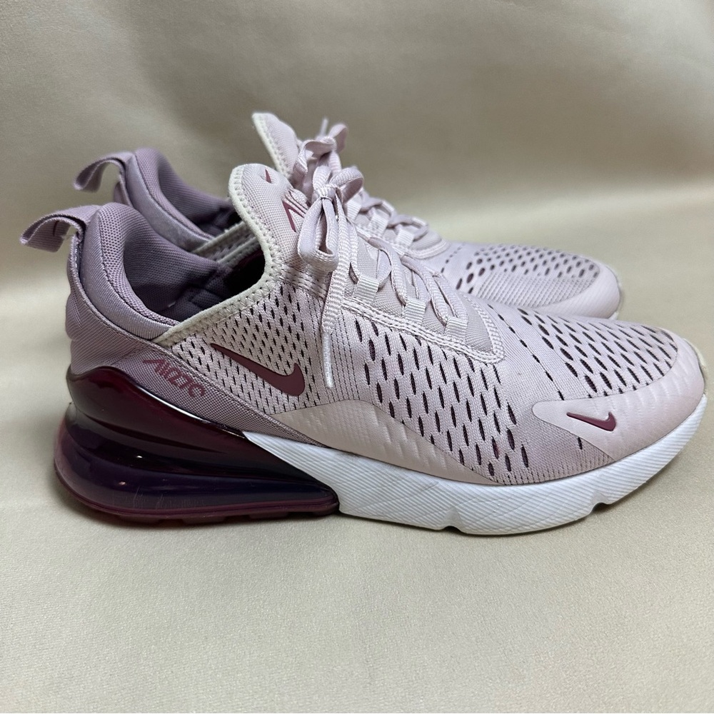 Nike Air Max 270 Barely Rose (Women's) Size 9